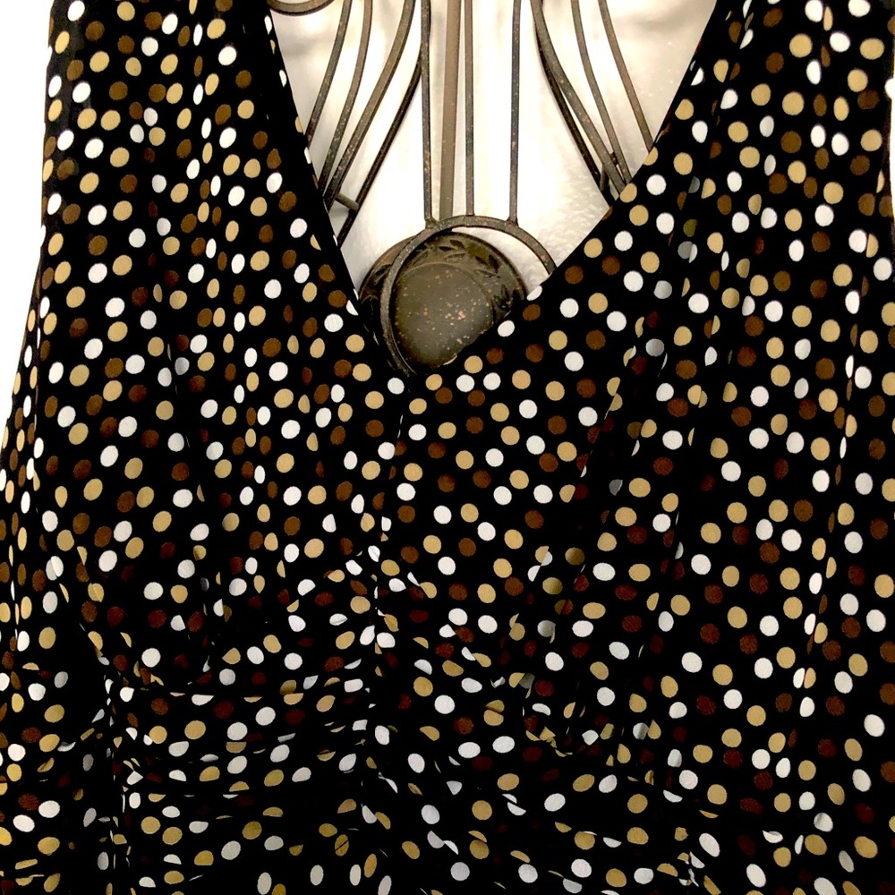 Black, Brown and Tan Sun Dress